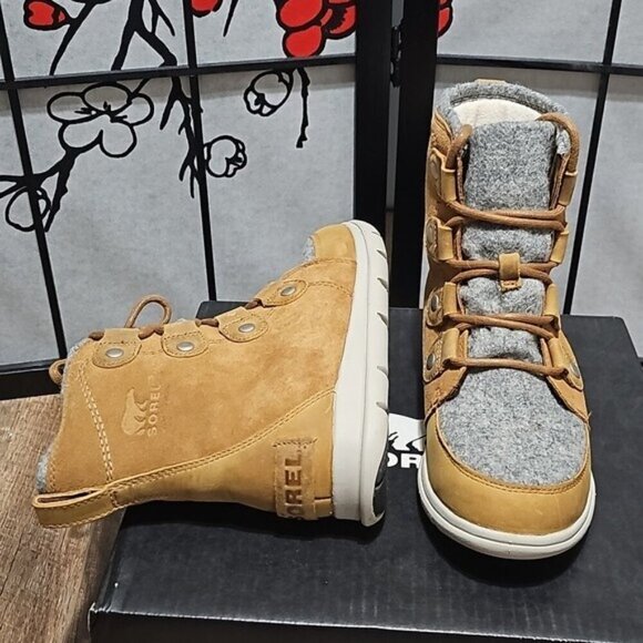 Sorel Explorer Joan Waterproof Boots Size 6 New - Picture 4 of 13